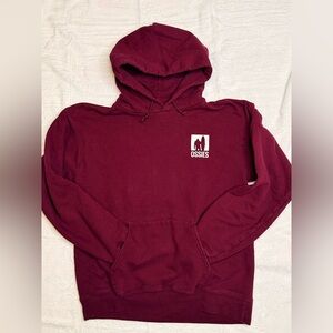 Men's Burgundy Hoodie